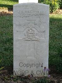 Salonika (Lembet Road) Military Cemetery - Hallworth, J A